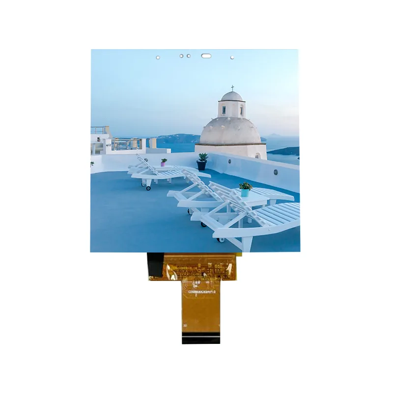 3,95-инчов IPS модул с тънък вграден сензорен екран против отблясъци