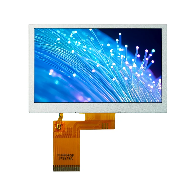 4.3 'Широка температура Малък TFT LCD модул за дисплей
