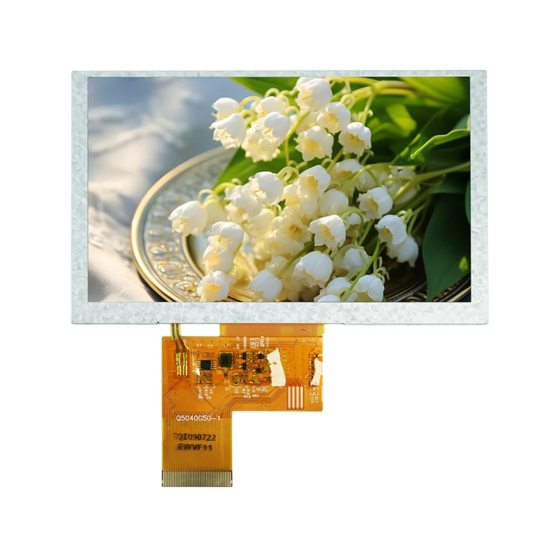 5.0 'Обикновено бял цвят TFT LCD дисплей модул